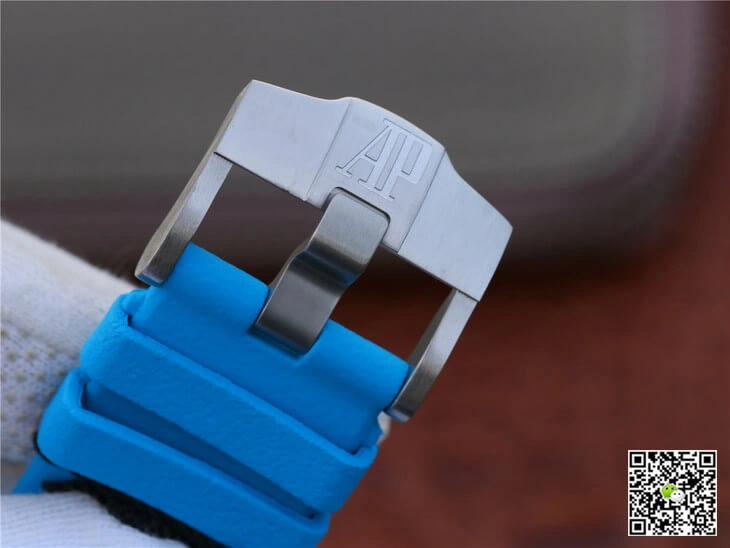 Audemars Piguet Royal Oak Offshore Diver 15710ST.OO.A032CA.01 JF Factory 1:1 Best Edition Replica Watch Blue Strap